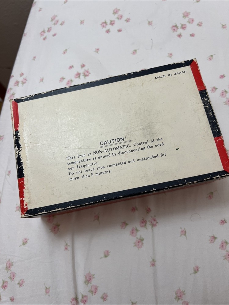 Vintage Linton Travel Folding Iron