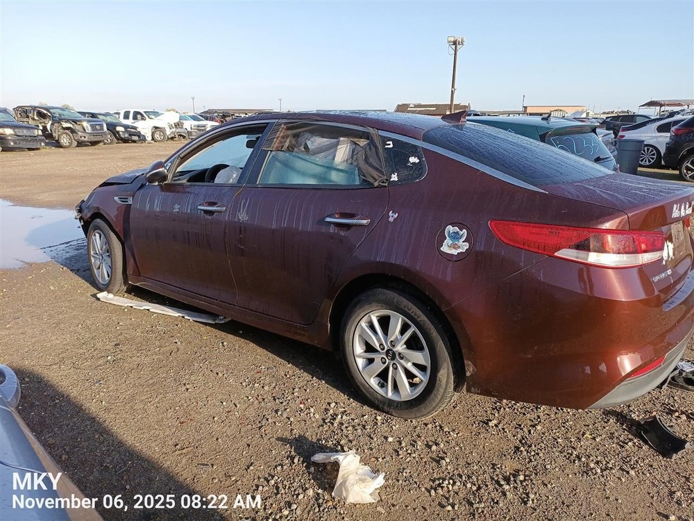 LEFT REAR DOOR WINDOW REGULATOR OEM 2019 KIA OPTIMAKIA