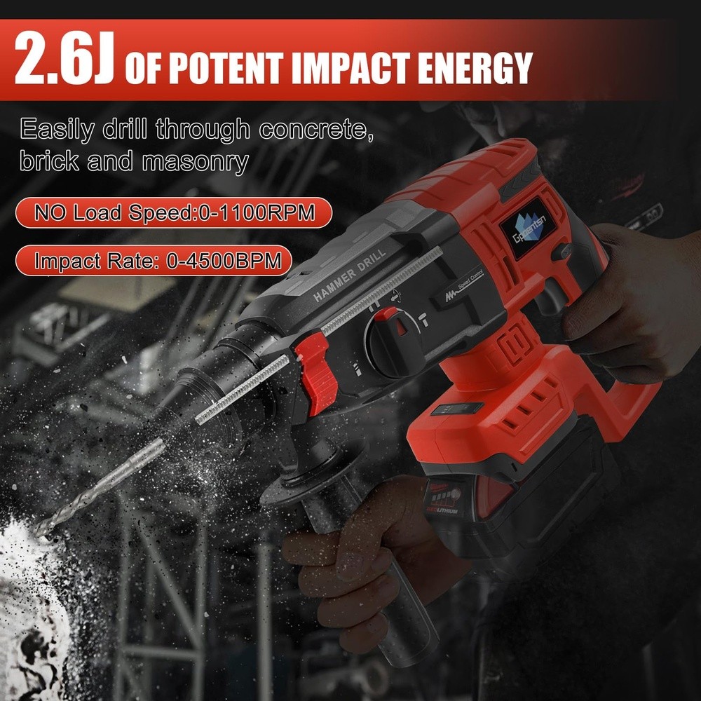 Concrete Rotary Hammer Drill Power Tool