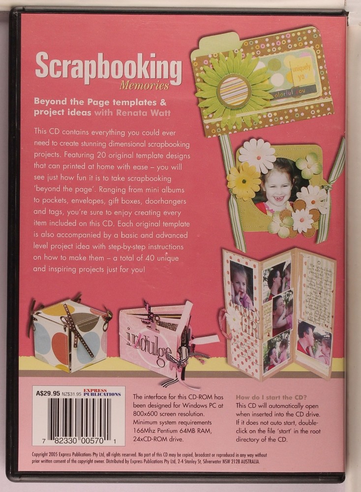 Scrapbooking Memories - Beyond the Page (CD-Rom, 2005) Windows PC