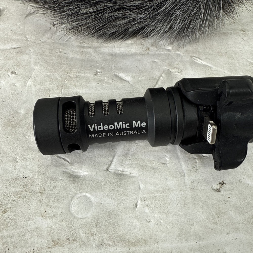 Rode VideoMic Me-L Cardioid Mic for iPhone iOS Lightning + Windscreen | TESTED