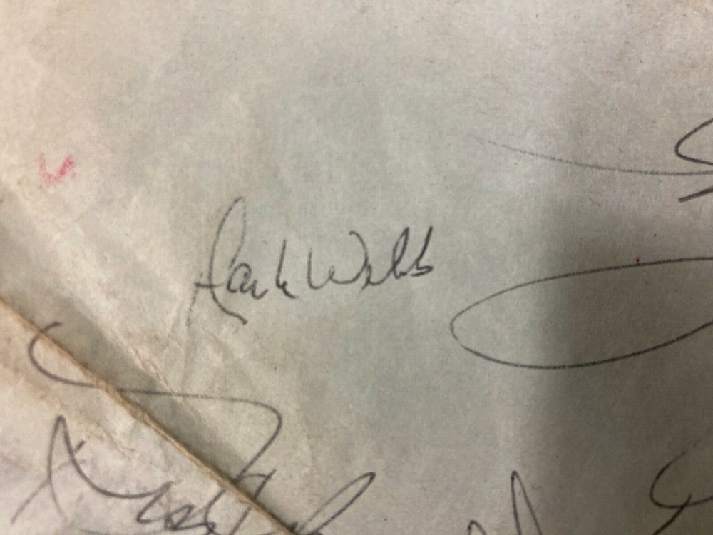 1972 LOS ANGELES DODGERS PLAYER AUTOGRAPHS (6)