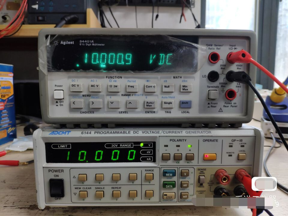 Used ADVANTEST R6144 Programmable DC Voltage And Current Generator