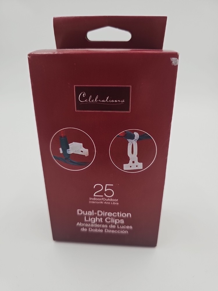 25 Dual Direction Light Clips