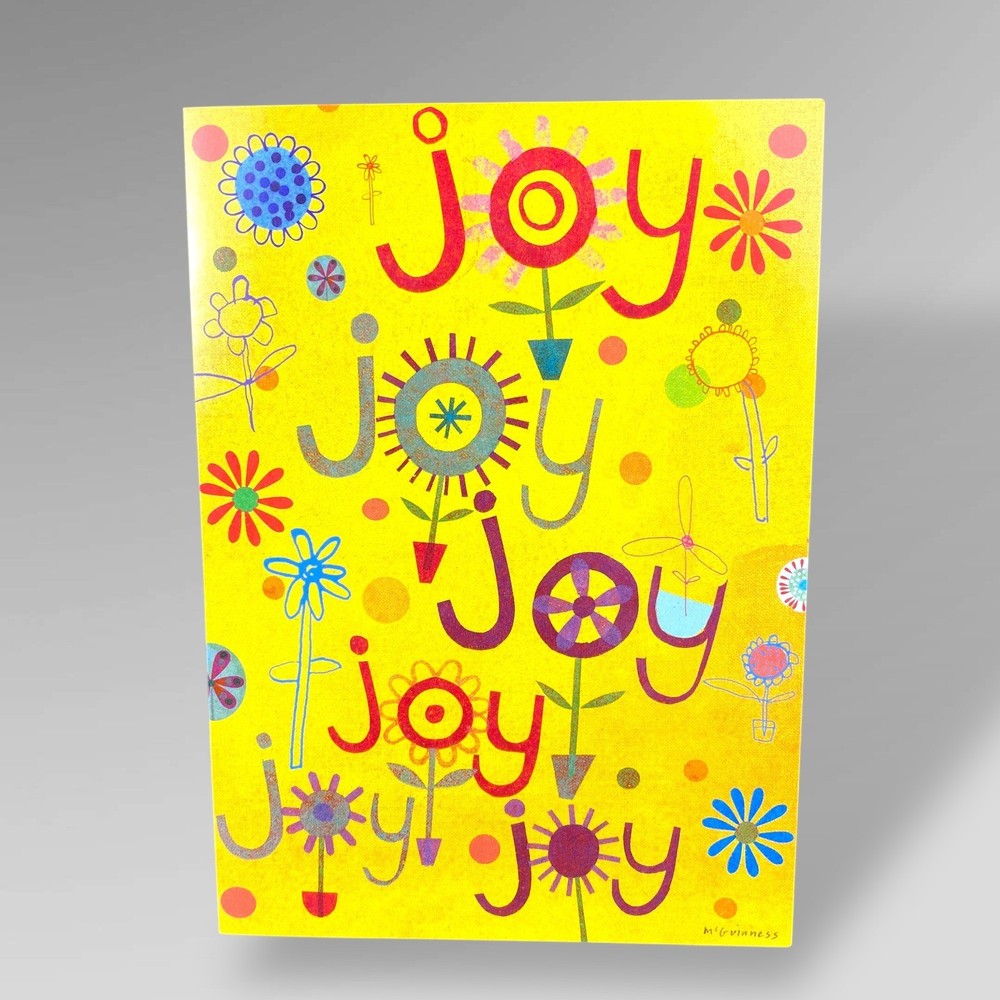 Tracy McGuinness Joy Note Cards Set 20 Journal Ephemera 2000