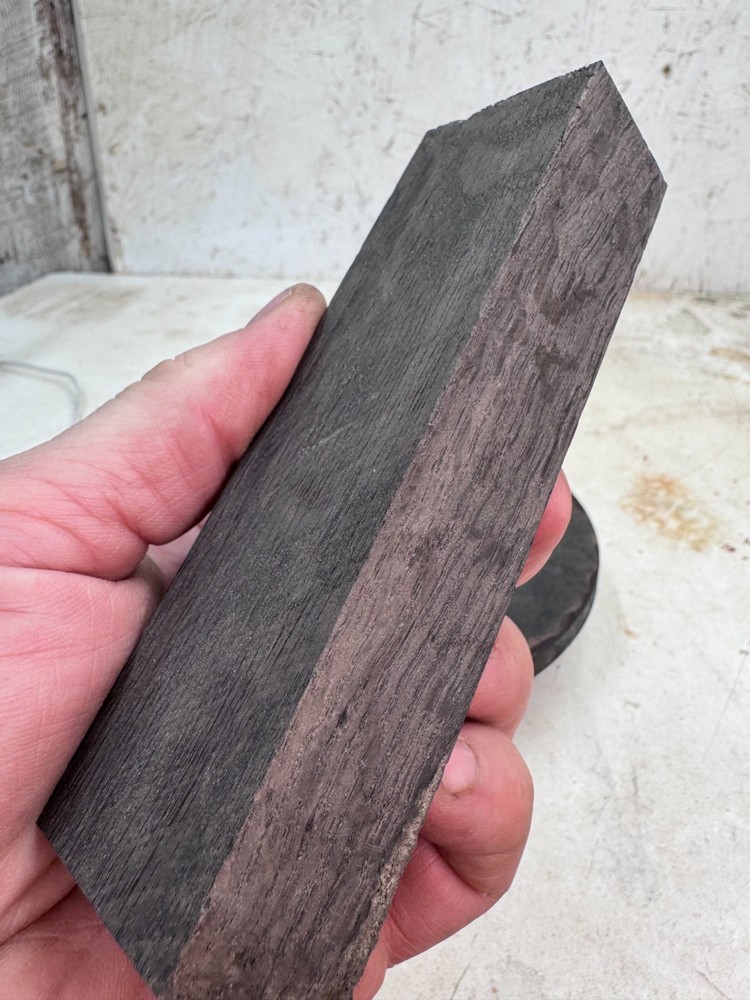 Stabilized Bog Oak Knife Block | SBO 138
