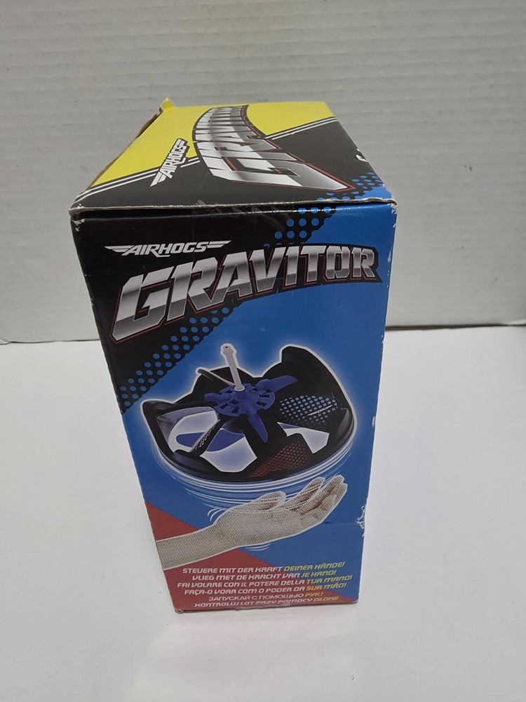 Spin Master (2021) Airhogs Wave-Control Technology Gravitor w Trick Stick———24