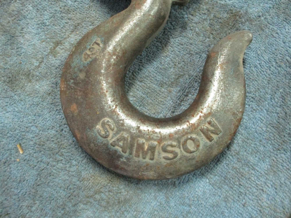 Hvy Duty Samson 4.5 T Industrial Hook Marked H3B