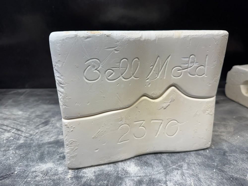 Bell Ceramic Casting Mold Doll Head & Hands Mold #2370