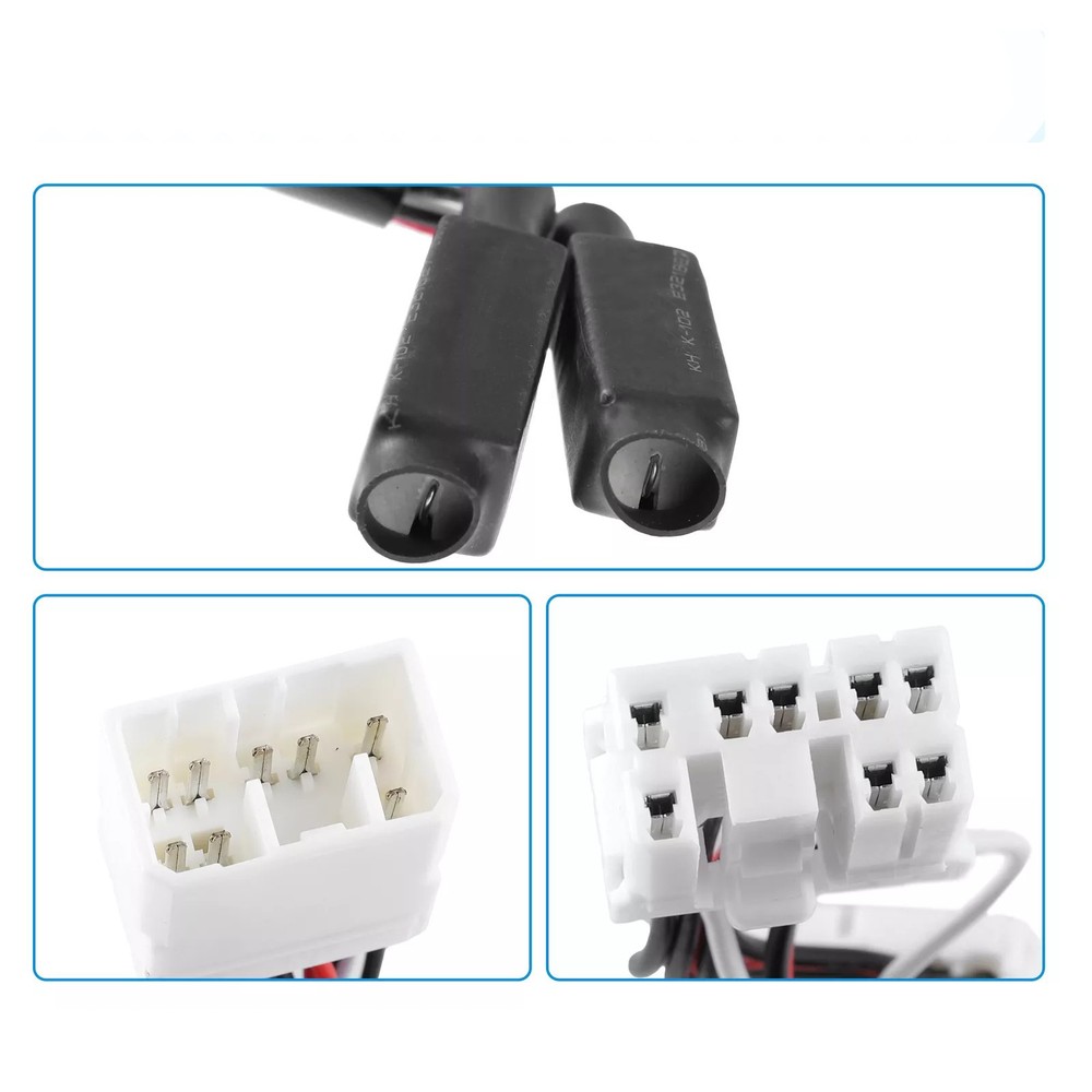 LED Equalizer Load Blinker Turn Signal Light Resistor Plug in Flasher For Harley