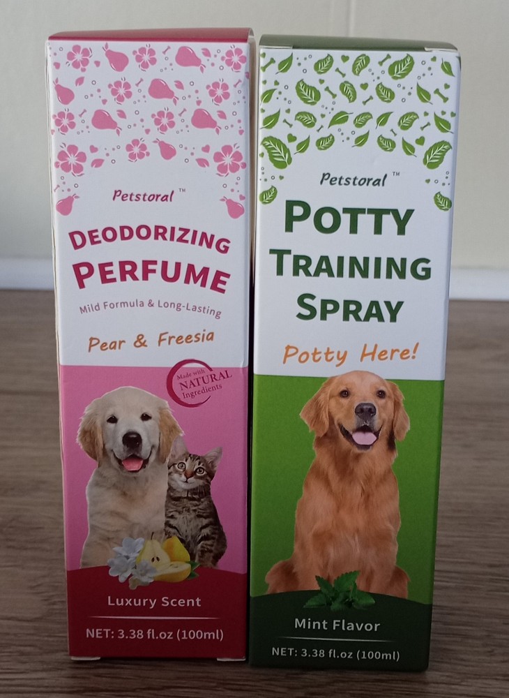 Petstoral Potty Training and Deodorizing Perfume Spray - Dog Training & Behavior
