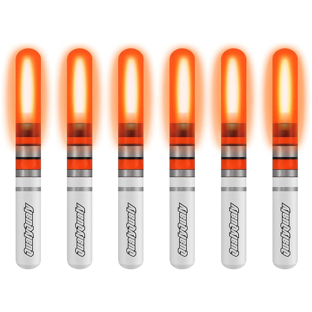 6PC Fishing Float Light Stick Lightstick Fluorescent Dark Glow Sticks Fish Float