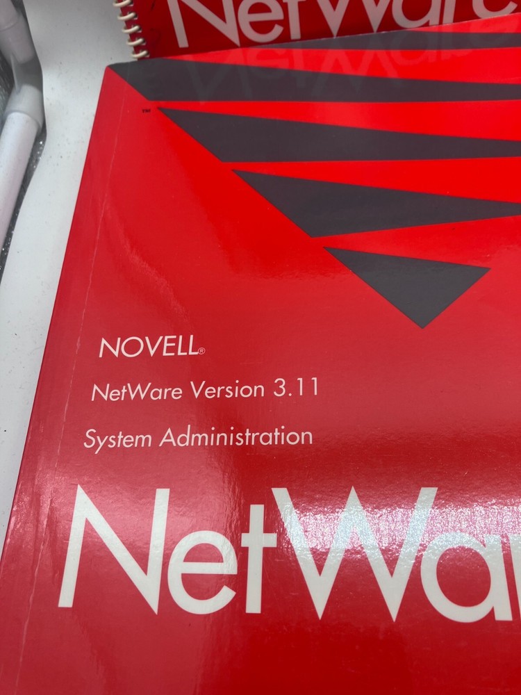 Rare Vintage Novell Netware Lot