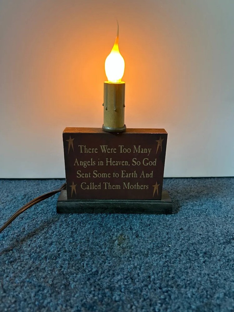 VERMONT BOBBIN COMPANY Small night light/ table light Vintage