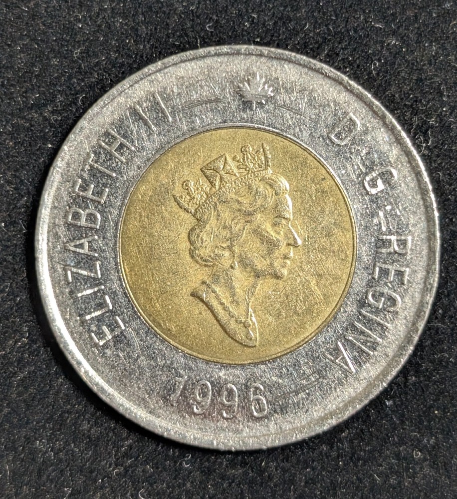 1996 Canada 2 Dollars Circulated KM# 270