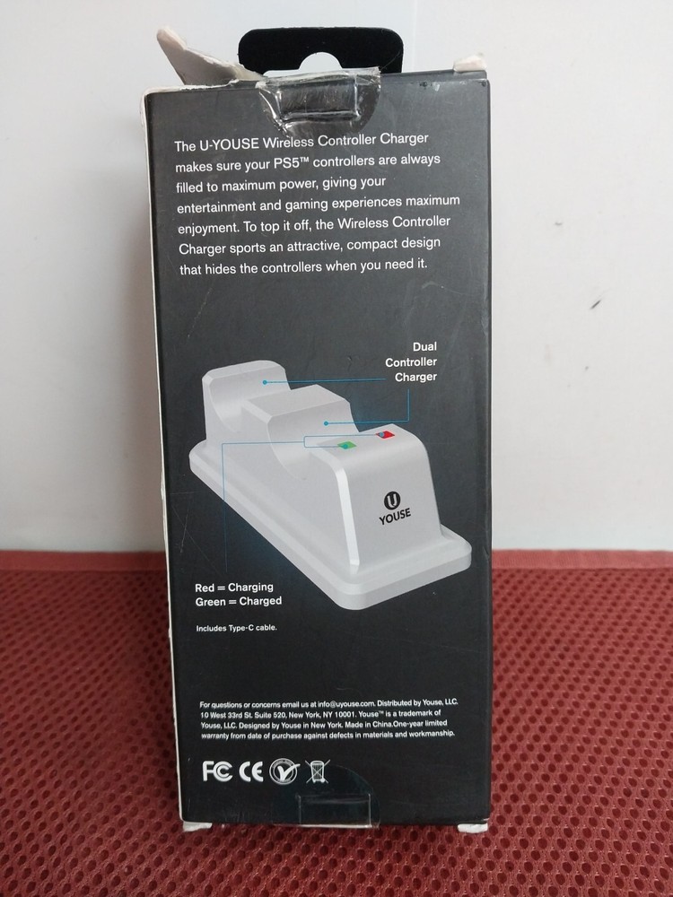 PlayStation 5 Controller Charger U-Youse Dual
