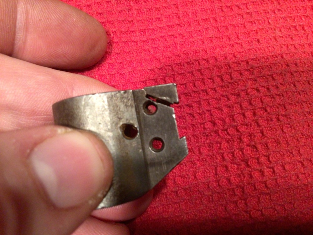 Canadian Ross Rifle Front Sight Base