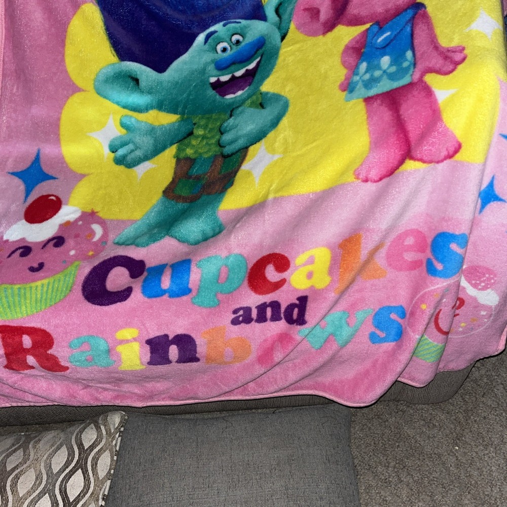 Trolls Super Soft Blanket 3' x 5'