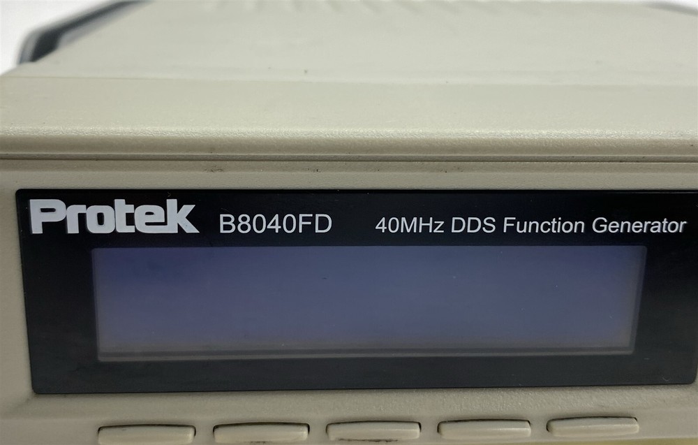 Protek B8040FD 40MHz Direct Digital Synthesis DDS Function Generator