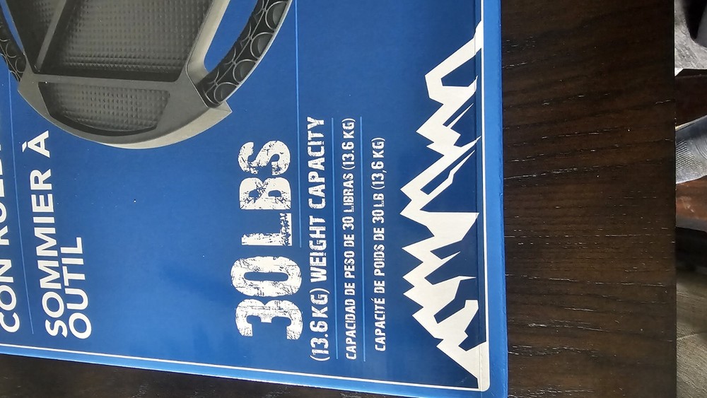 Mountain 30lb Capacity Tool Creeper Heavy Duty Castor Wheels