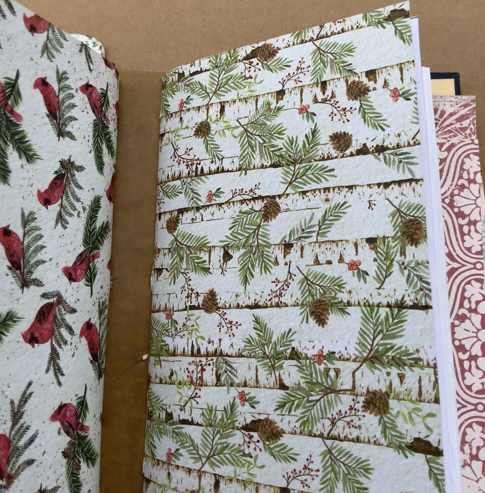 Handmade Christmas Junk Journal Kit