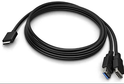 NEW HP VR1000-100 Windows Mixed Virtual Reality VR Headset Cable ONLY