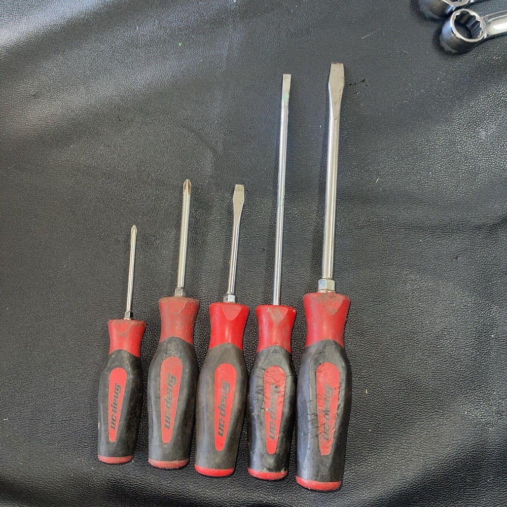 snap on red screwdriver set