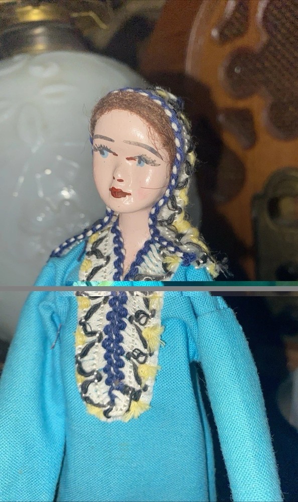 Vintage Middle Eastern Souvenir Doll Hand Made