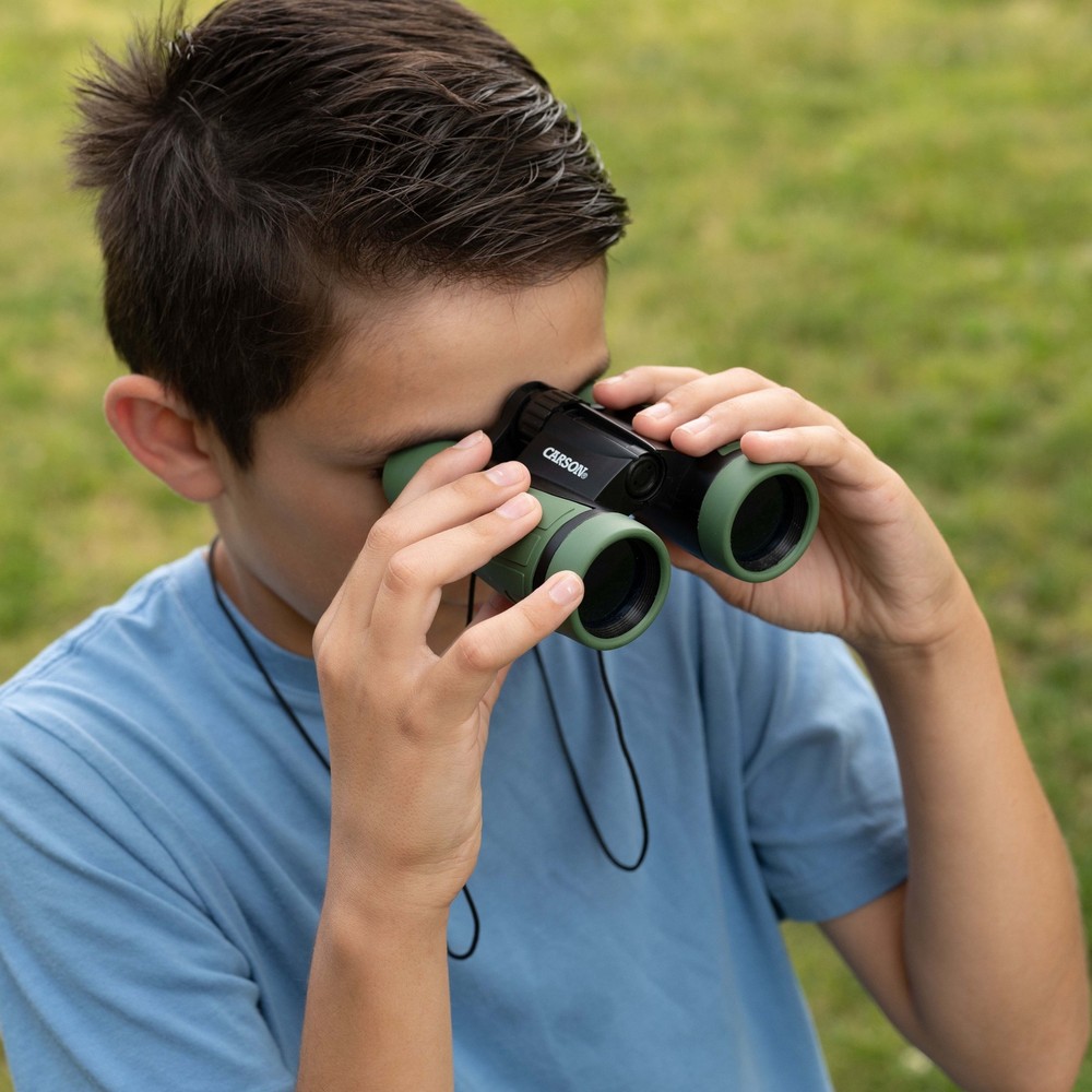 Carson AdventureP - Binocular, Compass, Flashlight, Whistle, : HU-401