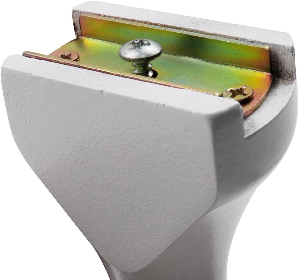 Antrader Wood Curtain Rod Brackets,White Support Bracket,Window White