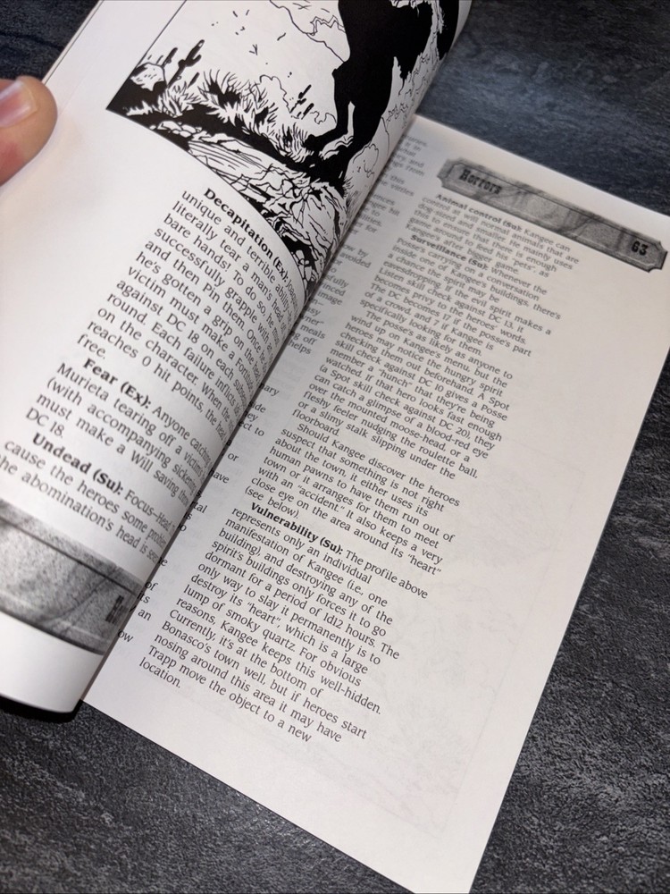 Deadlands D20: Horrors o' the Weird West