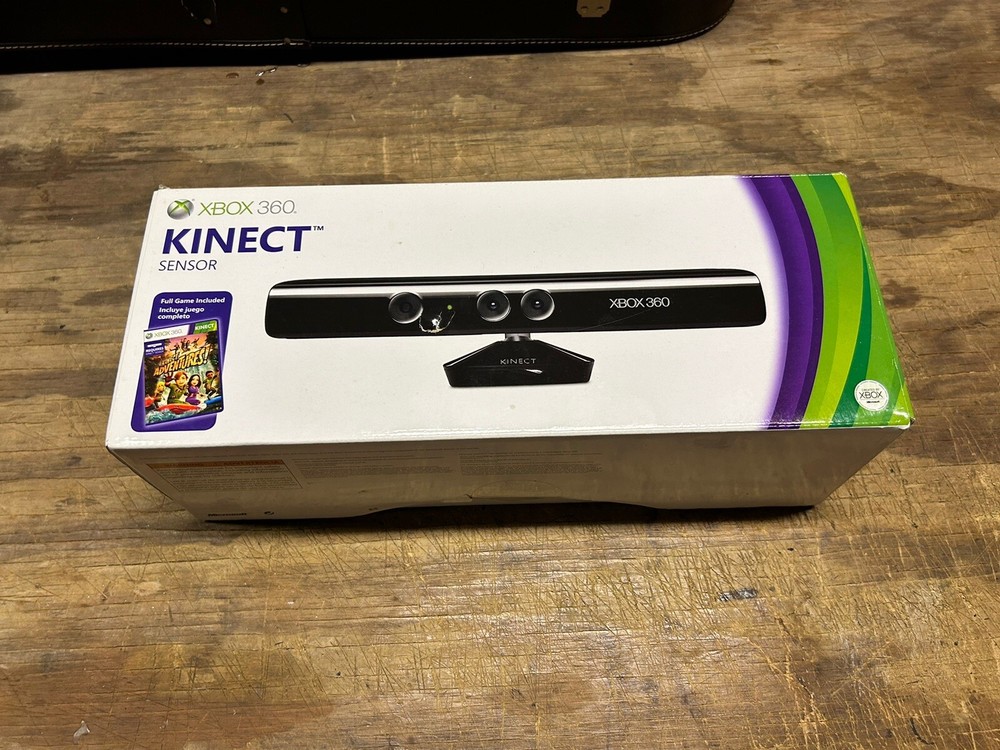 XBOX 360 KINECT MOTION SENSOR CONTROLLER OPEN BOX