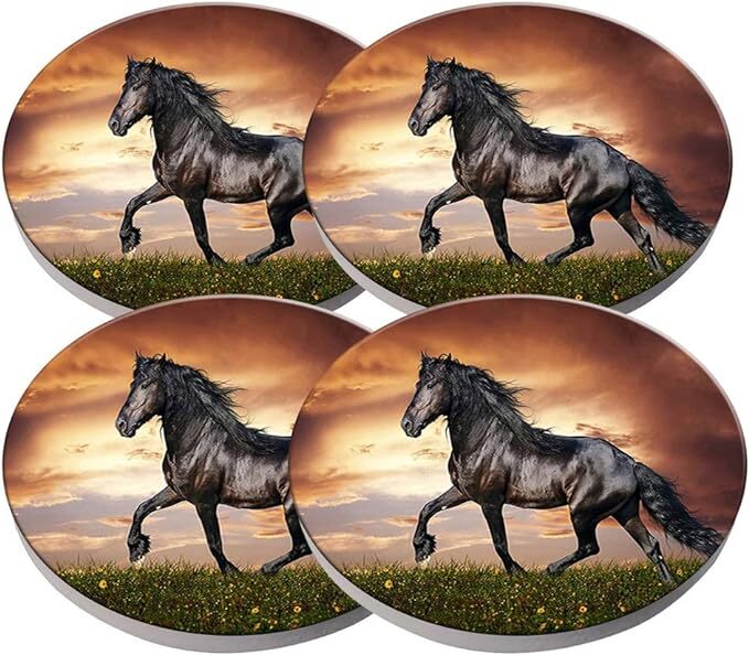 Beverage Coaster Custom Fashion Personalized Exquisite Ceramic Coasters