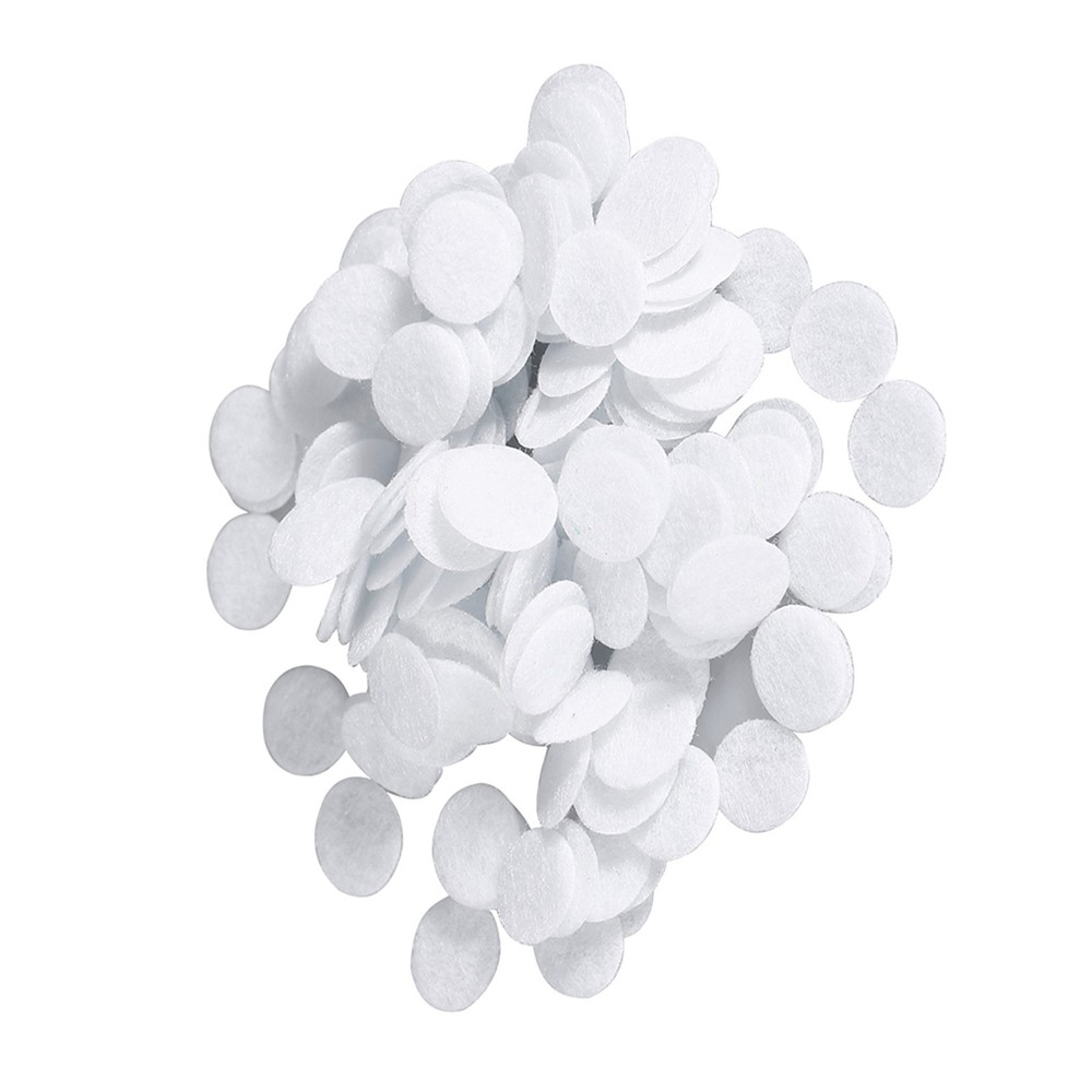 100pcs Cotton Filter Round Filtering Pads For Blackhead Removal Machine 40mm WT