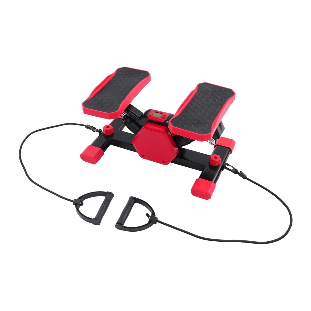 Mini Stepper with Pull Ropes Steppers for Exercise Portable for Home Workout