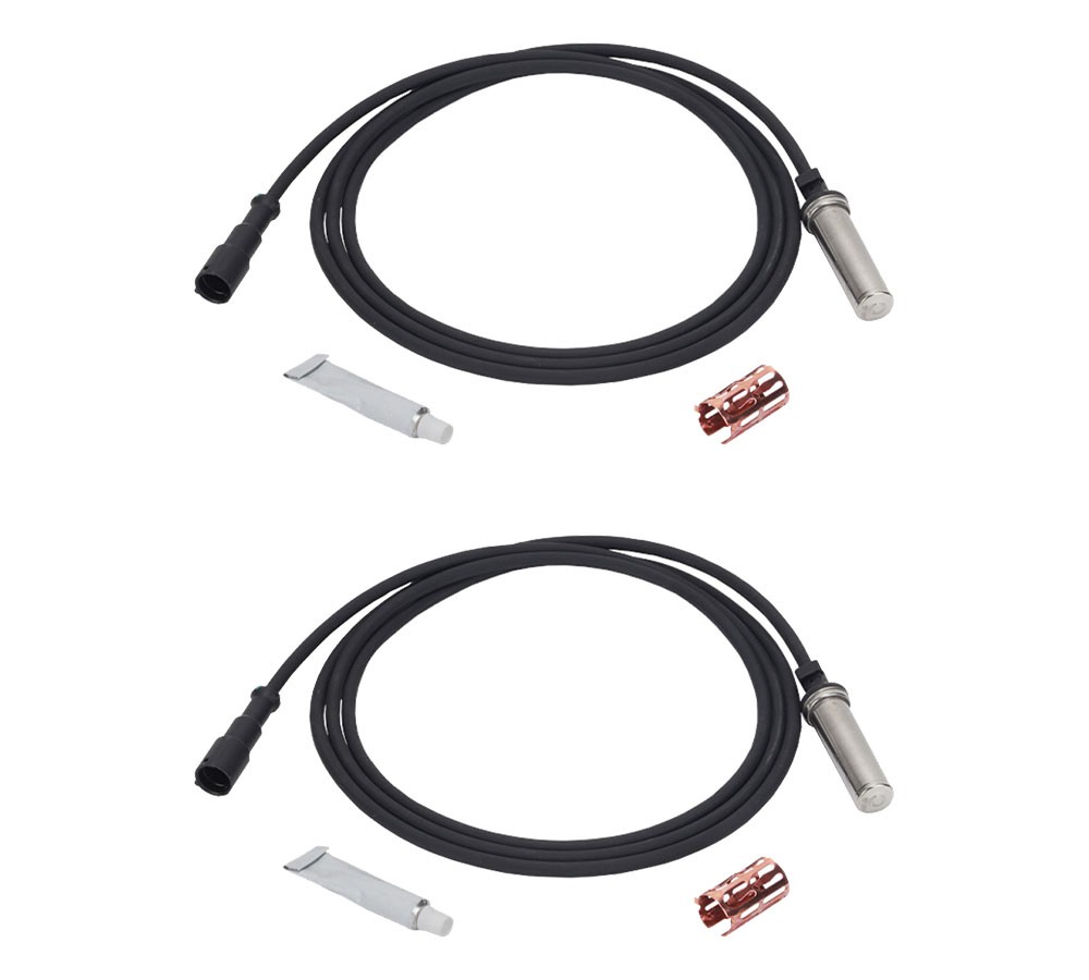 (2 Pack) Abs Sensor With Cable Replaces OEM: R955608