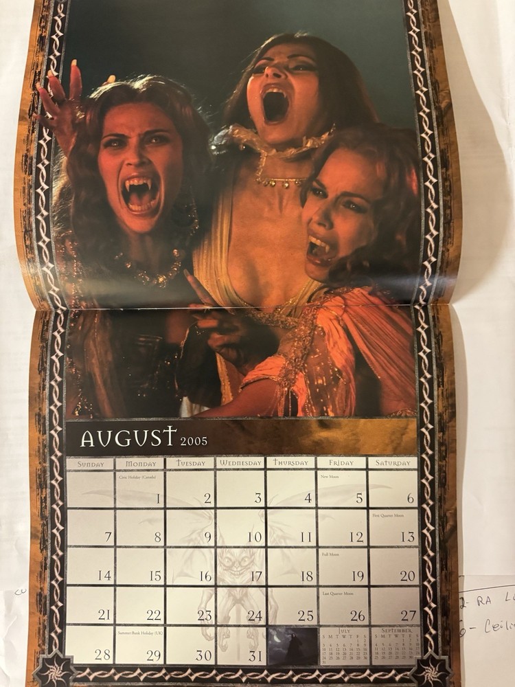 Van Helsing 2005 Wall Calendar(12X12)