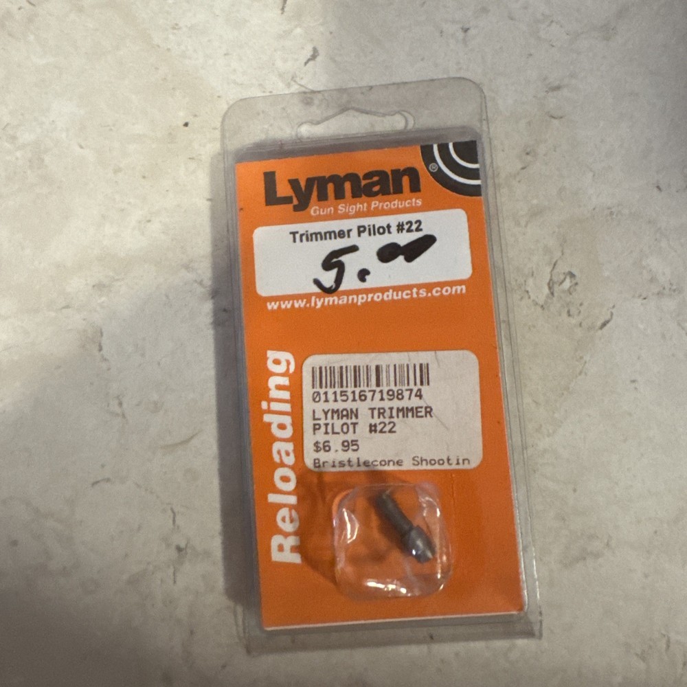 Lyman Trimmer Pilot #22 NIP