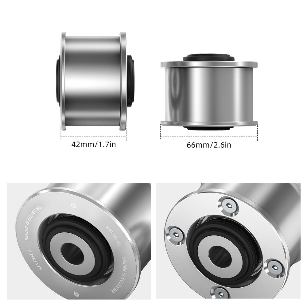 Solid Monoball Rear Trailing Arm Bushings For BMW 3 Series E36 E46 M3 E85 E86 Z4