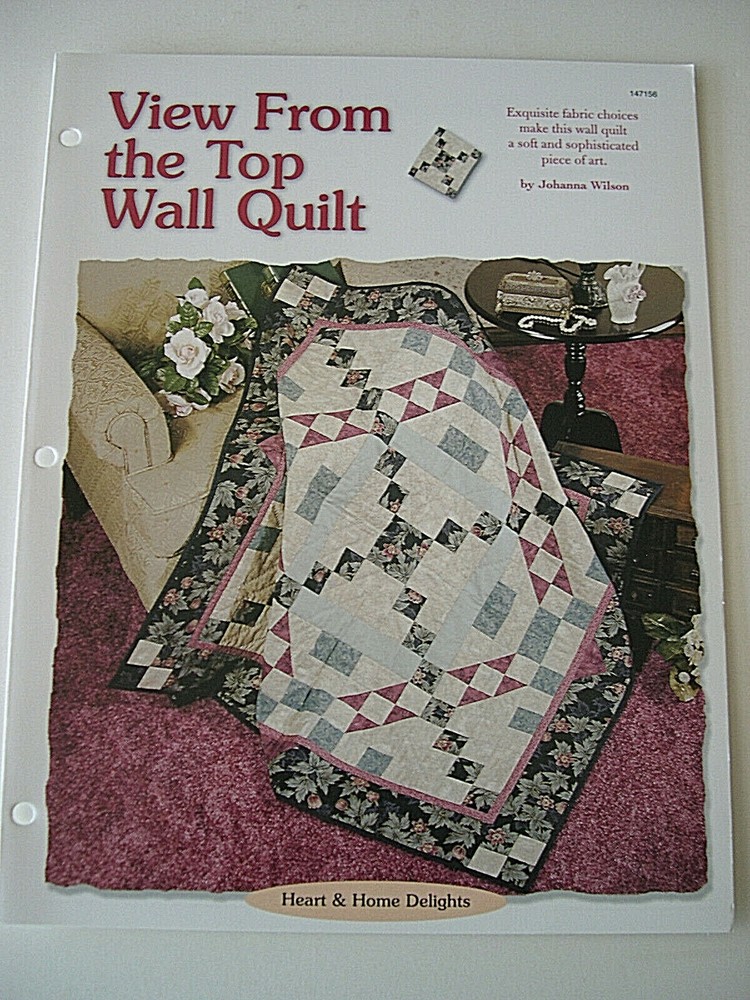 View From The Top Wall Quilt Pattern Creative Scrap Quilting