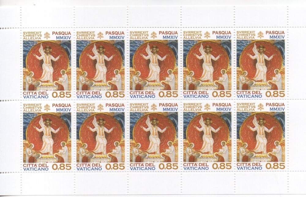 VATICAN 2014 MINIFHEETS Vintage intact MNH ** All issues