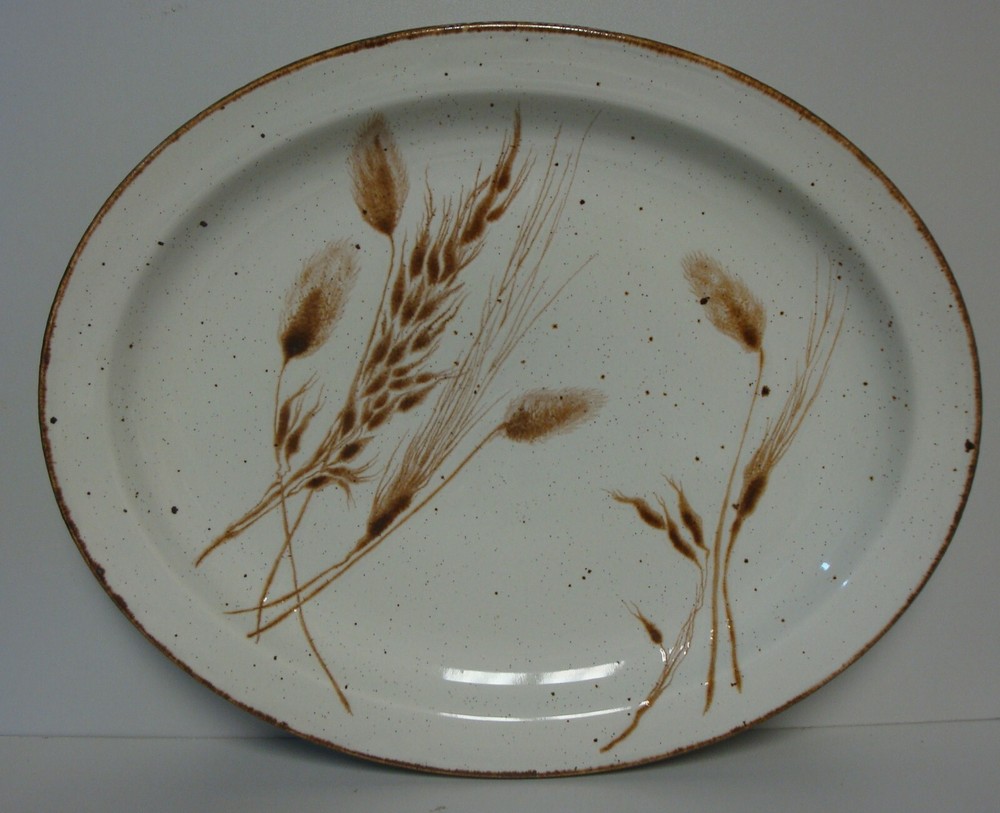 Midwinter WILD OATS 11-7/8" Oval Platter NICE More Items Available