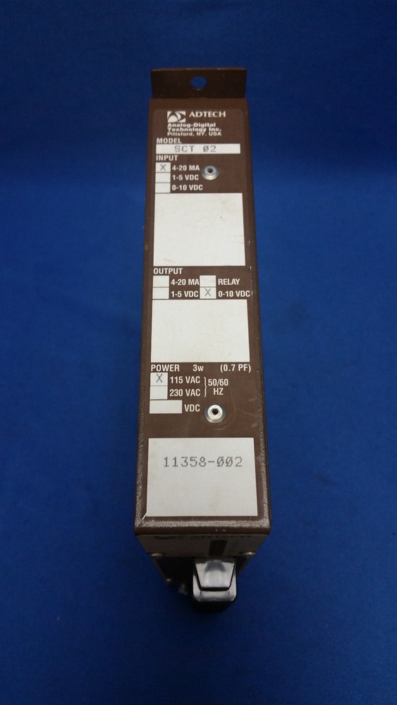 ADTECH SCT02 Transmitter/Converter 115 VAC