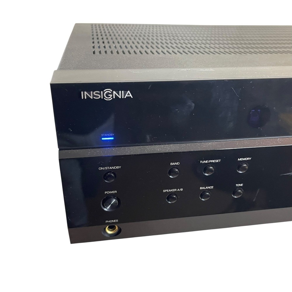 Insignia NS-R2001 AM/FM Stereo Receiver Amplifier Audio Component System