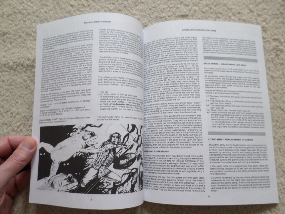 Danger At Dunwater U2 Dungeons & Dragons adventure module