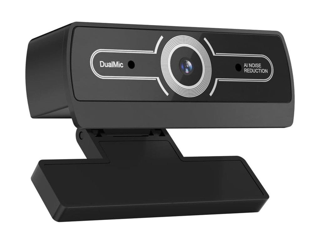 2K Webcam - PC - Video Calling & Conferences - Auto Focus/Light - Dual Mics
