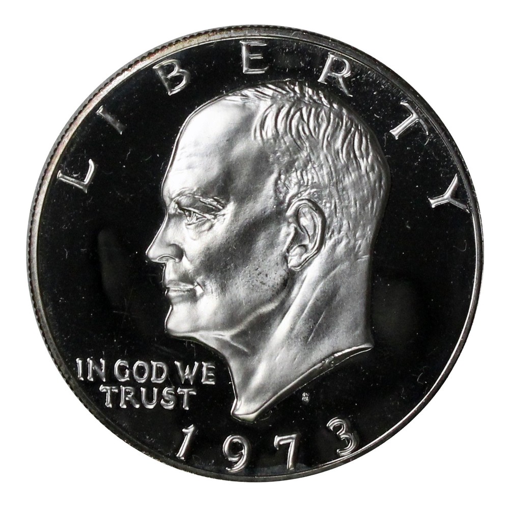 1973 -S Eisenhower Dollar Proof 40% Silver