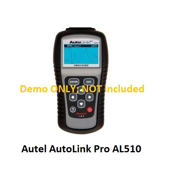 OBD2 OBDII Main Cable Compatible with Autel AutoLink Pro AL510 Code Scan Reader