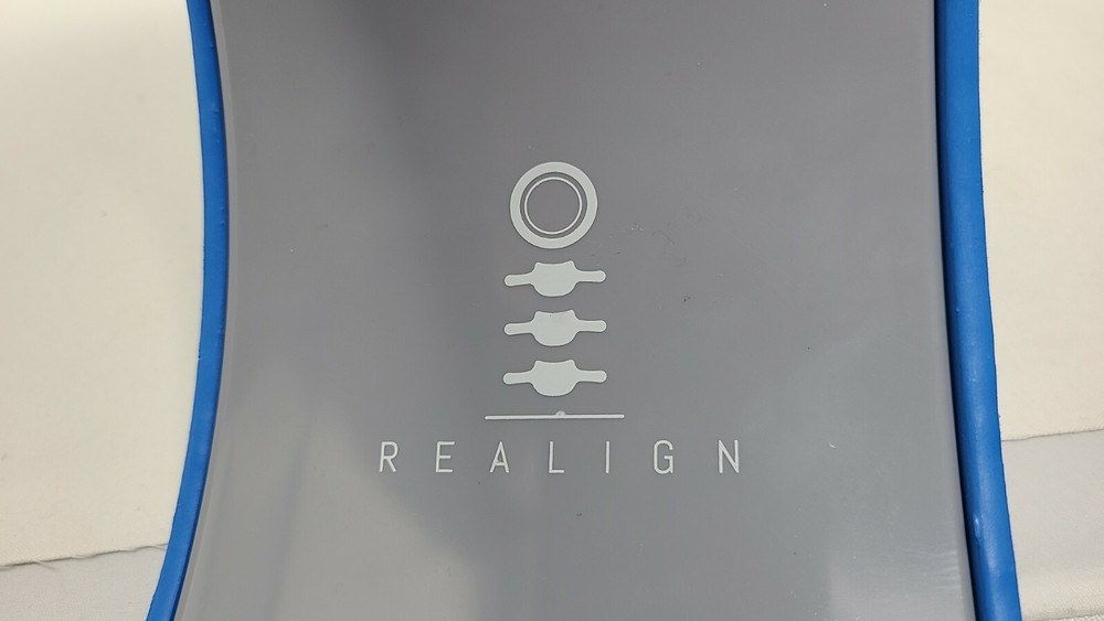 Realign Back Wheel: Back Pain Relief, Foam Roller (Blue/Grey)