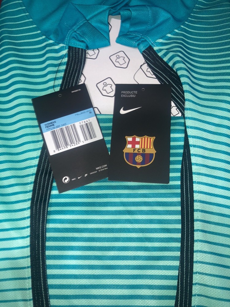 2016-17 Barcelona Third Shirt Womens) Size Medium Authentic 👍
